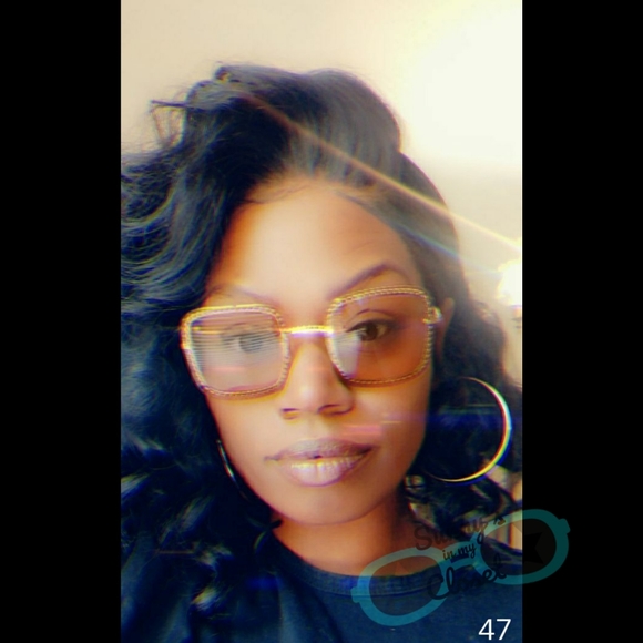 CHANEL Accessories - SOLD- Womens Chanel Chain Sunglasses ❤️ CH4244